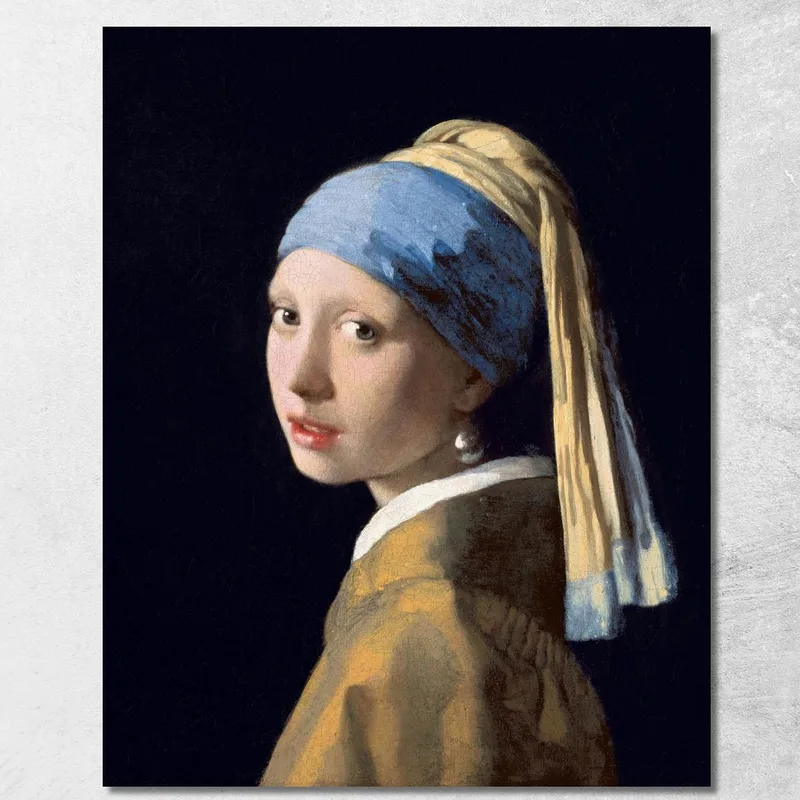 Das Mädchen Mit Dem Perlenohrring Jan Vermeer