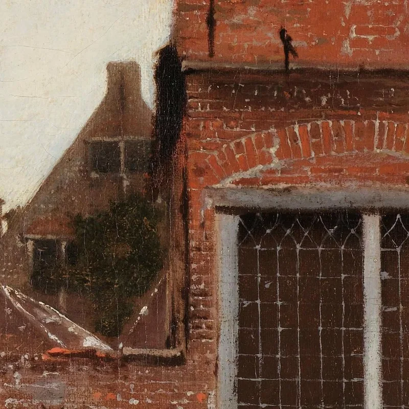 Die Kleine Straße Jan Vermeer