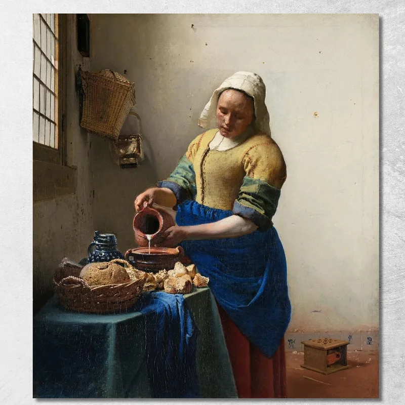Das Milchmädchen Jan Vermeer