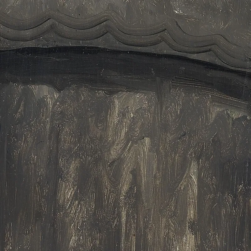 Chica De Pie En Delantal Negro Amedeo Modigliani