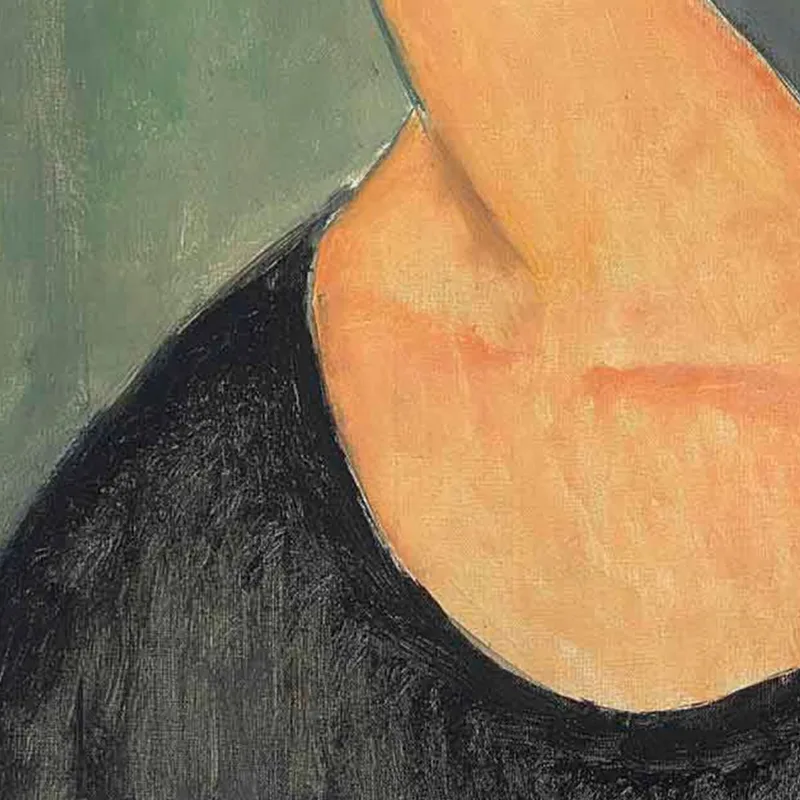 Jeanne Hébuterne With The Hat Amedeo Modigliani
