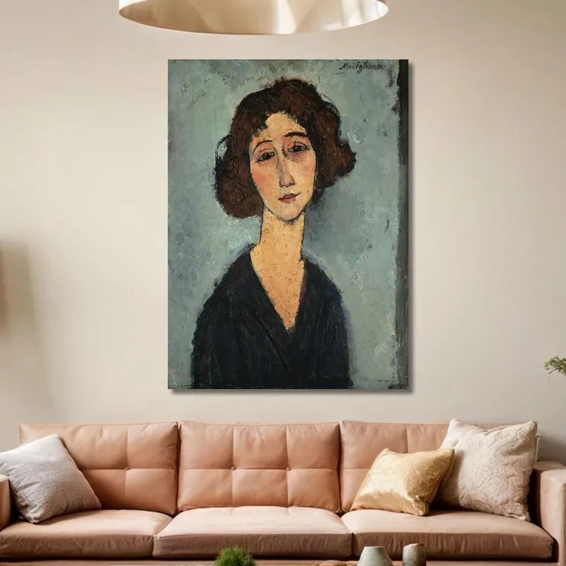 Young Woman Amedeo Modigliani