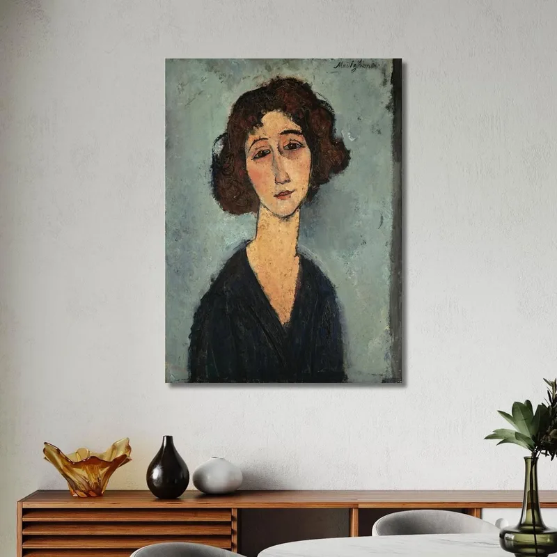 Young Woman Amedeo Modigliani