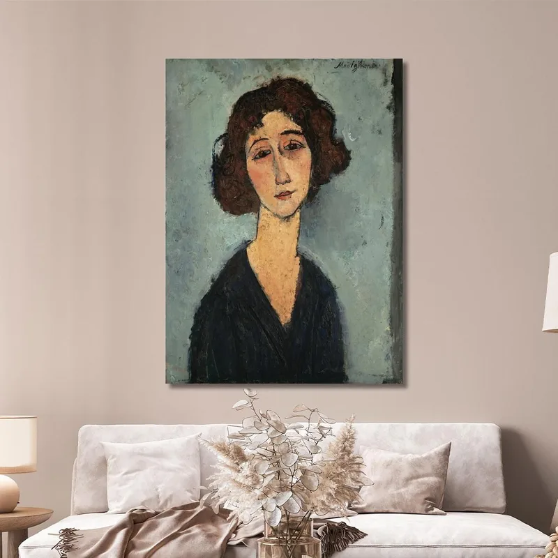 Young Woman Amedeo Modigliani