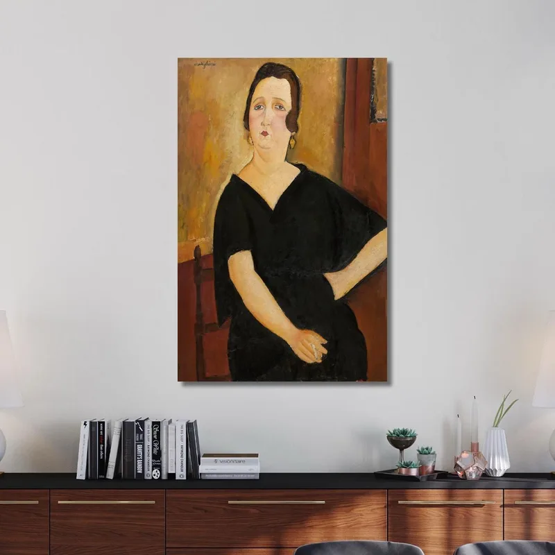 Madame Amédée Donna Con Sigaretta Amedeo Modigliani