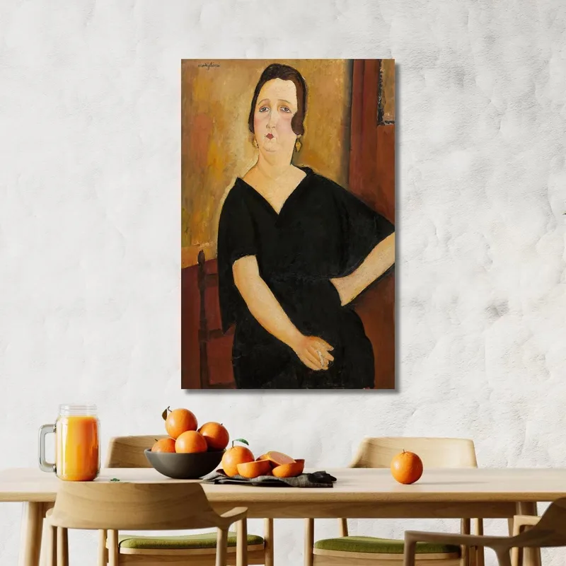 Madame Amédée Donna Con Sigaretta Amedeo Modigliani