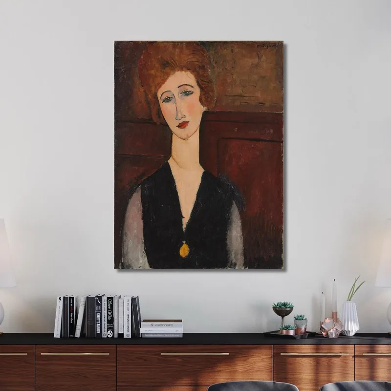 Portrait Of A Woman Amedeo Modigliani