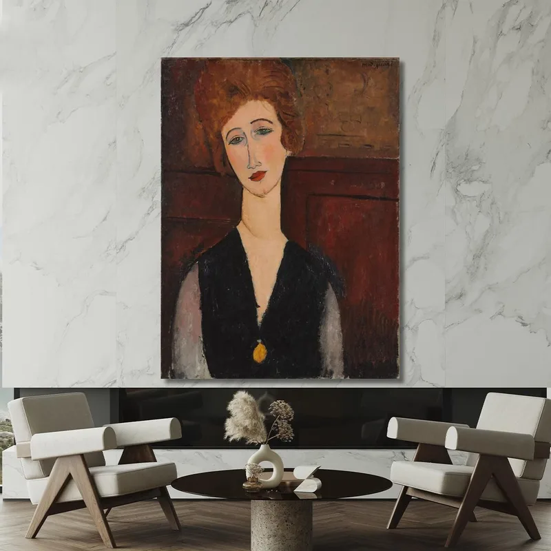 Portrait Of A Woman Amedeo Modigliani