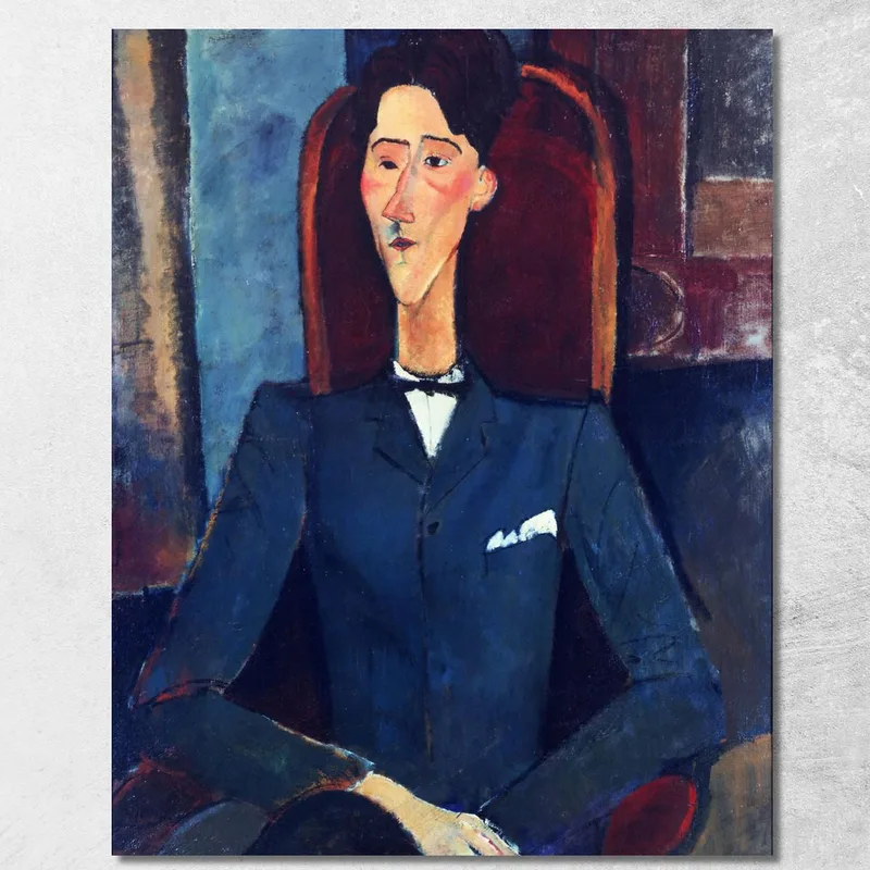 Retrato De Jean Cocteau Amedeo Modigliani