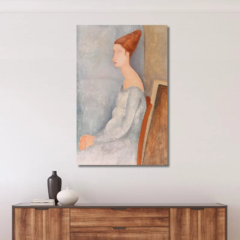 Porträt Von Jeanne Hébuterne 2 Amedeo Modigliani