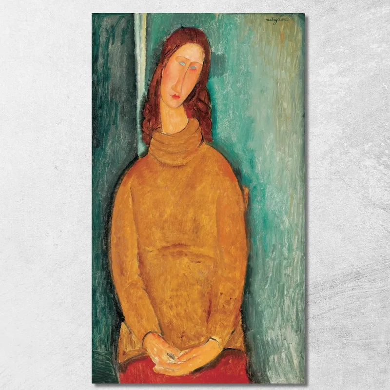 Porträt Von Jeanne Hébuterne Amedeo Modigliani