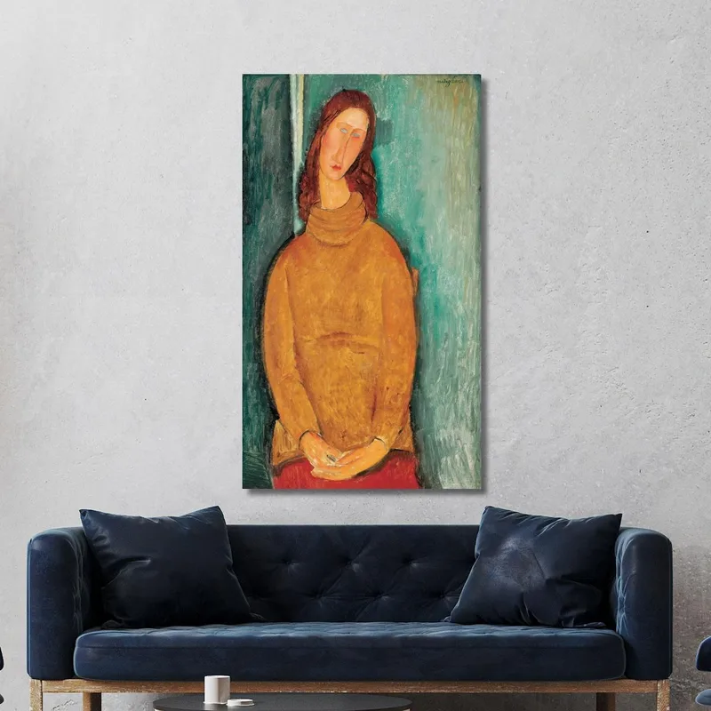 Porträt Von Jeanne Hébuterne Amedeo Modigliani