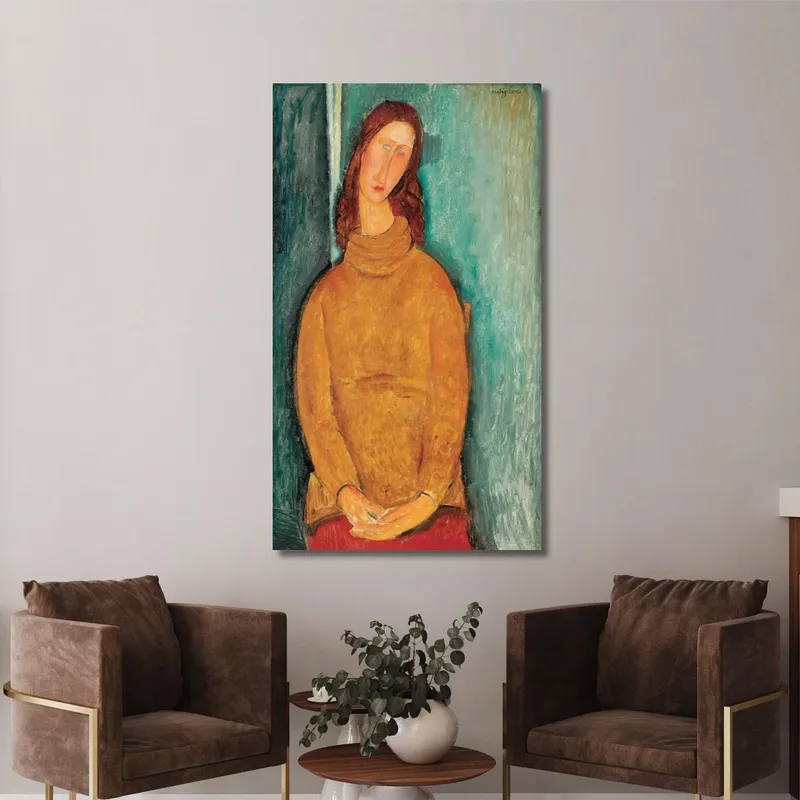 Porträt Von Jeanne Hébuterne Amedeo Modigliani