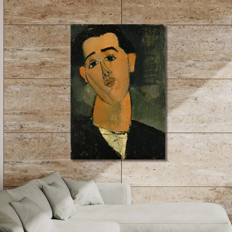 Portrait Of Juan Gris Amedeo Modigliani
