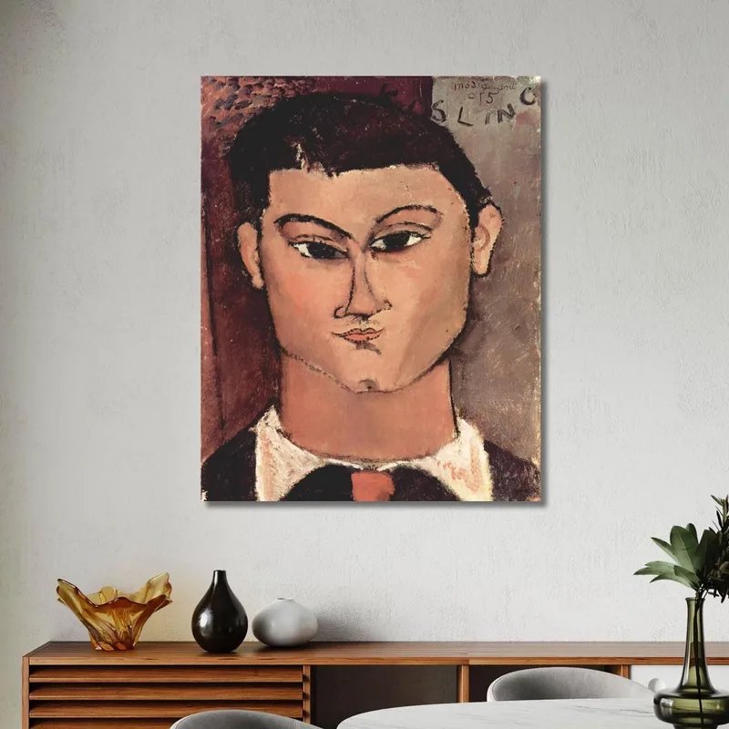 Portrait Of Moise Kisling Amedeo Modigliani