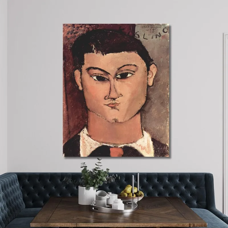 Portrait Of Moise Kisling Amedeo Modigliani