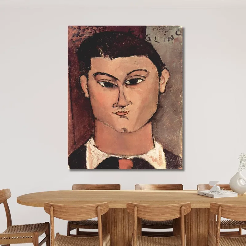Portrait Of Moise Kisling Amedeo Modigliani