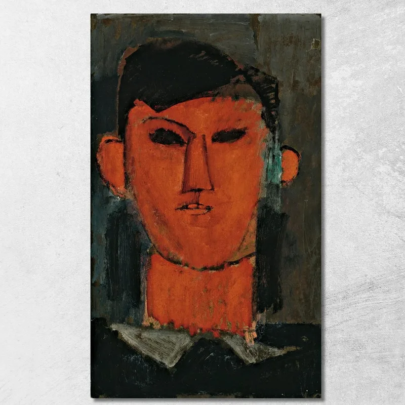 Portrait Of Pablo Picasso Amedeo Modigliani