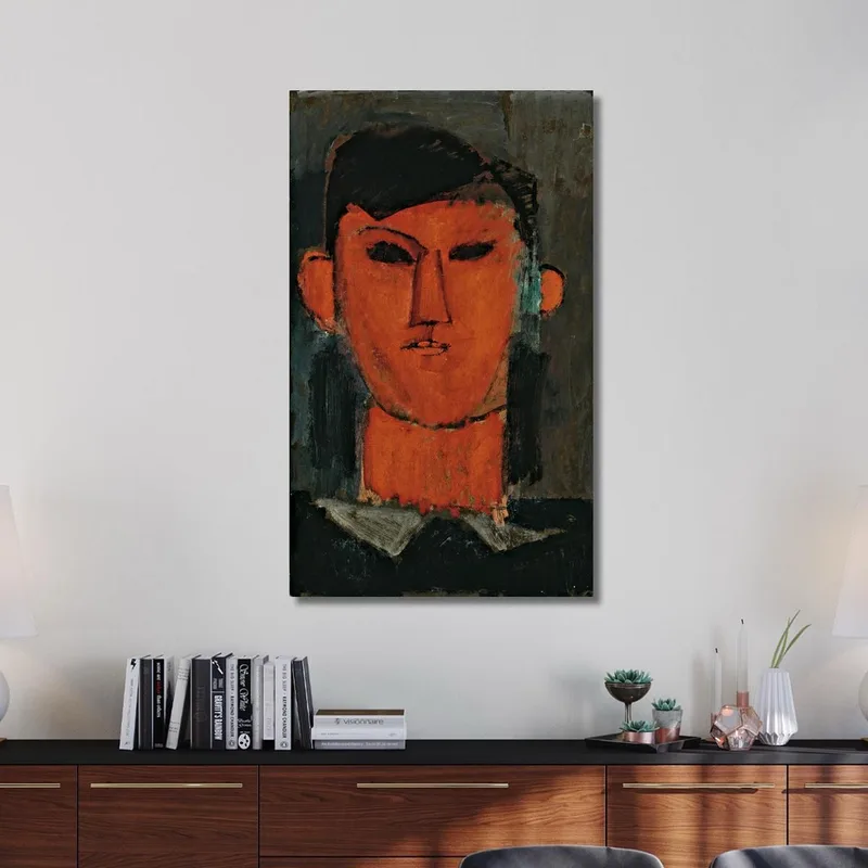 Portrait Of Pablo Picasso Amedeo Modigliani