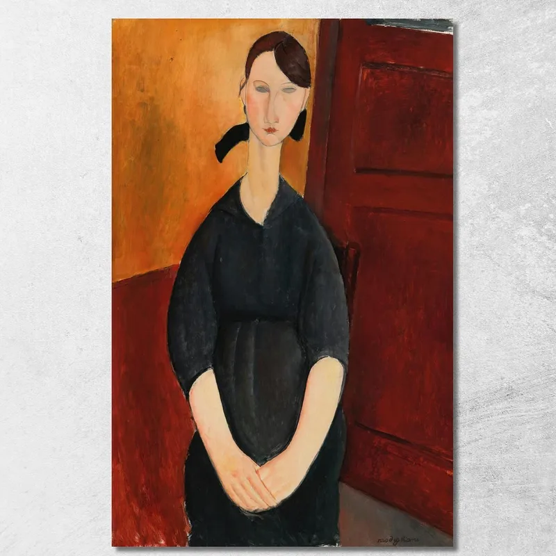 Portrait Of Paulette Jourdain Amedeo Modigliani