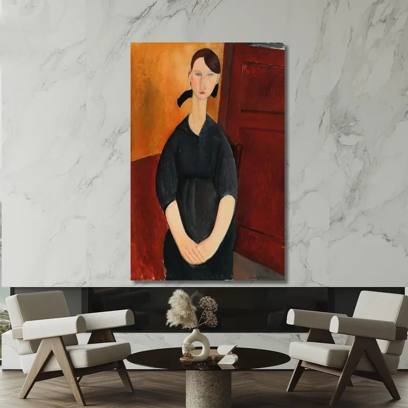 Portrait Of Paulette Jourdain Amedeo Modigliani