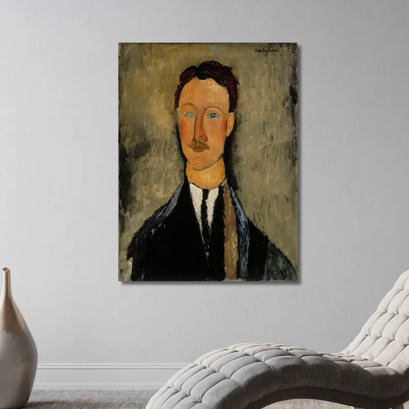Porträt Des Künstlers Léopold Survage Amedeo Modigliani