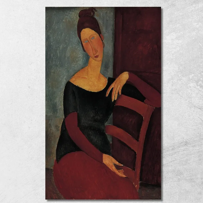 Ritratto Della Moglie Dell'Artista Jeanne Hébuterne Amedeo Modigliani