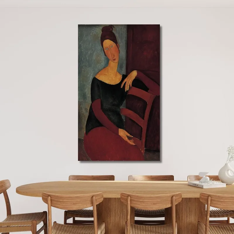 Ritratto Della Moglie Dell'Artista Jeanne Hébuterne Amedeo Modigliani