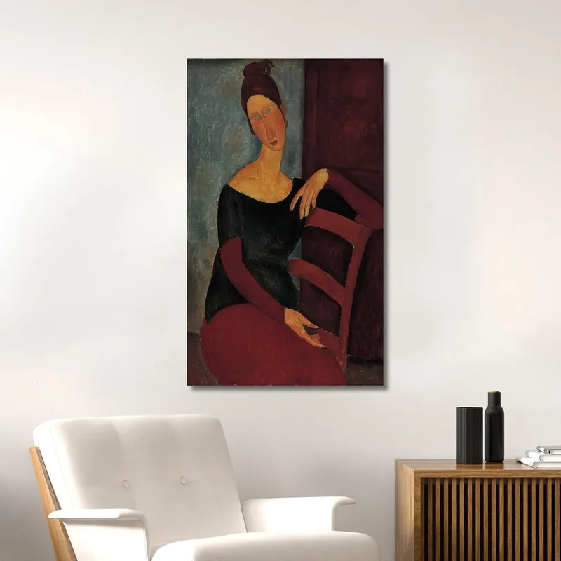 Ritratto Della Moglie Dell'Artista Jeanne Hébuterne Amedeo Modigliani