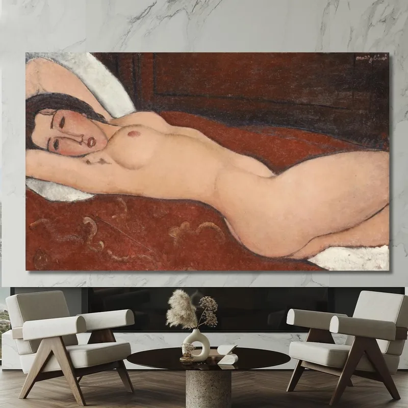 Reclining Nude Amedeo Modigliani