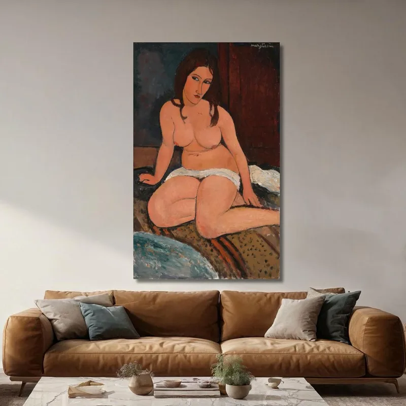 Seated Nude Amedeo Modigliani