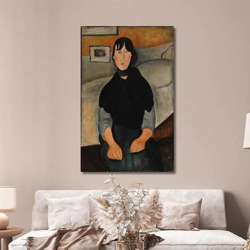 Jeune Femme Du Peuple Amedeo Modigliani